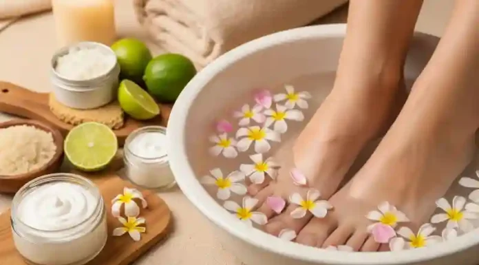 Pedicure fai da te: piedi morbidi e sani