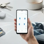 Un localizzatore Gps con varie modalità di utilizzo per chiavi e portafogli, collare per animali e veicoli.