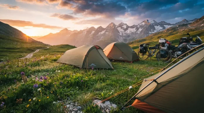 Tende da campeggio per viaggi itineranti