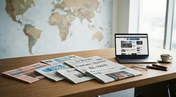 Giornali internazionali: principali testate