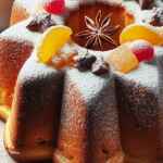 Pandoro tradizionale con frutta