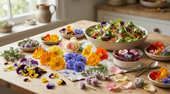 Fiori eduli: le specie commestibili