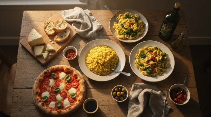 Ricette italiane: piatti tipici regionali