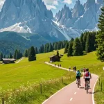 Immagine delle piste ciclabili più belle del nord Italia