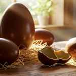 Uova di Pasqua al cioccolato