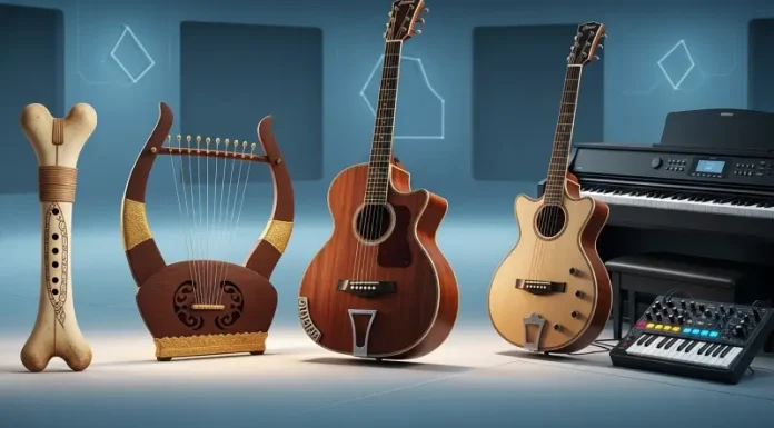 Design degli strumenti musicali nel tempo