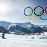 Immagine di pista da sci delle Olimpiadi invernali
