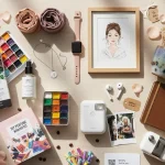 Idee di regali per donne su un tavolo