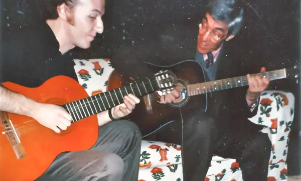 Fulvio Binetti con Franco Cerri