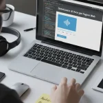 Immagine di pagina web con sintetizzatore di voce per ascoltare il testo