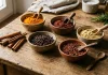 Spezie: nomi, proprietà e uso in cucina